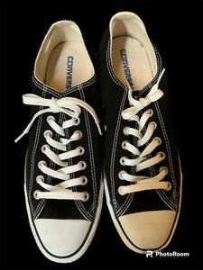 ★CONVERSE スニーカー★ コンバース　中古品　USED 黒　US 9 1/2 JPN 28 ALL STAR オールスター