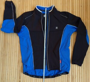 サイクルジャージ/長袖/サイクルジャケット/Pearl IZUMI/パールイズミ/サイクリングジャケット/冬用/防寒/used●men's●XL