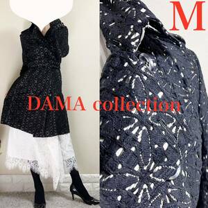 DAMA collection ダーマコレクション　総レース　トレンチコート　M 高級　セレモニー　フォーマル　オケージョンの羽織りに