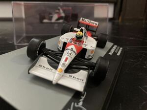  редкий altaya McLAREN Honda MP4/6 Marlboro specification Ayrton Senna 1991 год 1/43 - Deagostini F1 механизм коллекция 