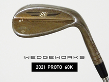 【8.0-8.5 良品～美品】PGAツアー支給品 Titleist VOKEY WEDGE WORKS PROTO 2021 ウェッジ 60度 xxTシリアル TOUR ISSUE X100 プロトタイプ_画像1