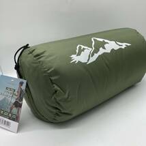 【タグ付き】HOME COCCI 寝袋 防災 シュラフ 防水 保温 軽量 封筒型 マミー型 キャンプ 登山 車中泊 丸洗い 収納袋付き /Y14623-K3_画像1