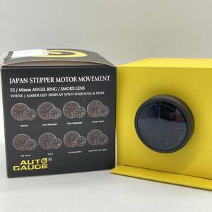 【未検品】オートゲージ 日本製モーター 52mm タコメーター 2色バックライト 430シリーズ 430RPM52 /Y14704-Q2