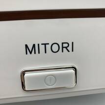 【通電確認済み】MITORI FH-A08 2段式高速弁当箱炊飯器 0.5-1.5合 ひとり暮らし用 蒸し 炊き 温め機能付き/Y14902-S1_画像10