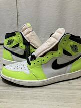 AIR JORDAN 1 RETRO HIGH OG VOLT VISIONAIRE 555088-702 （ボルト/セイル/ブラック）　エアジョーダン　28㎝　未使用品_画像2