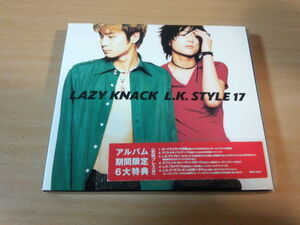 LAZY KNACK CD「L.K.STYLE 17」レイジー・ナック初回盤●