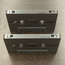 1057T ソニー UX-S 60分 ハイポジ 2本 カセットテープ/Two SONY UX-S 60 Type II High Position Audio Cassette_画像2