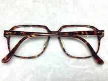 デッドストック Bamlex セル 眼鏡 BM100 ブラウン デミ 老眼鏡 1.25 ビンテージ 未使用 セミオート パリ型 メタル フレーム 昭和 レトロ_画像2