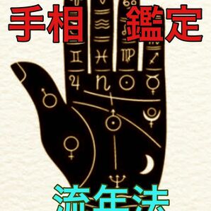 手相鑑定　流年法 #1 手相鑑定 流年法 #金運鑑定占い/仕事・人間関係・転職・天職・就職