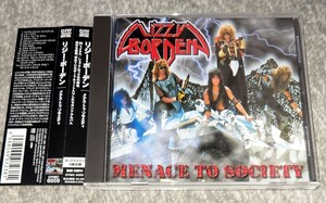 LIZZY BORDEN リジーボーデン MENACE TO SOCIETY メナス・トゥ・ソサエティ 1986年作品 2021再発盤