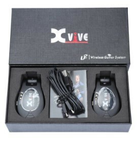 【ケーブル不要】ギターワイヤレスシステム　Xvive XV-U2/BK 黒（受送信）・新品未使用美品