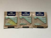 Mustad【AJI WORM　フラフラ　2インチ】３個セット_画像1