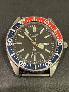 ★342 CITIZEN PROMASTER 5502-F50344 シチズン GN-4-S ダイバー Water Resist 200M プロマスター 腕時計 フェイスのみ ジャンク品