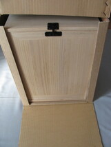 ◆お茶道具「桐製・旅箪笥」経年保管品・紙箱付き_画像2