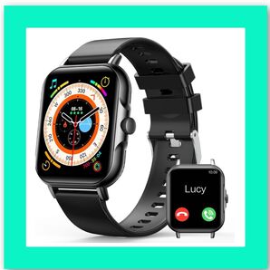 スマートウォッチ フルタッチスクリーン 多機能腕時計 通話機能付き