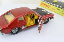 DINKY FORD CAPRI RALLY CAR フォード カプリ ラリー 箱付(難有) イギリス製 1/43 イナレ_画像5