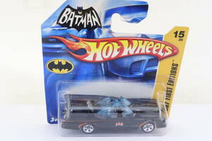 Hot-Wheels 2007 FIRST EDITION TV BATMOBILE BATMAN バットモービル 未開封 1/64? ヨコ