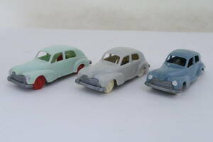 jouef PEUGEOT 203 プジョー 3台 1/87? フランス製 ＊イレ