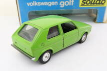 solido VW volkswagen golf ワーゲン ゴルフ 黄緑 箱付 1/43 フランス製 クレ_画像2