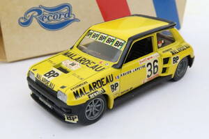 Record solido RENAULT 5Turbo MALARDEAU #36 ルノー サンクターボ 1/43 フランス製 ロコ