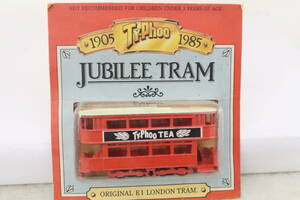 TY PHOO TEA JUBILEE TRAM ロンドン路面電車 未開封 約75mm 香港製 ロレ