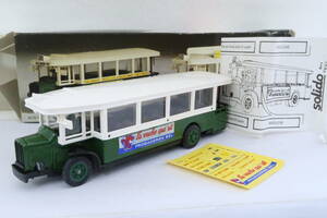 solido RENAULT TN6C PARIS BUS La vache qui rit ルノー パリバス 笑う牛 箱付 1/50 フランス製 ニサレ