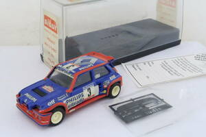 sibur RENAULT MAXI 5 TURBO PHILIPS ルノー サンク マキシターボ 1/43 フランス製 イニコ