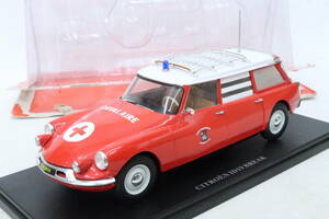 HACHETTE CITROEN ID 19 BREAK CAVALAIRE AMBULANCE シトロエン 救急車 1/24 欠品 難有 ヨハレ