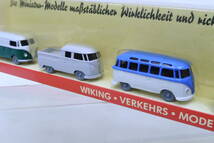 独ポストミュージアム限定 WIKING VERKEHRS MODELLE VW TYPE2 ワーゲン タイプ2 5台セット 1/87 ハコ_画像4