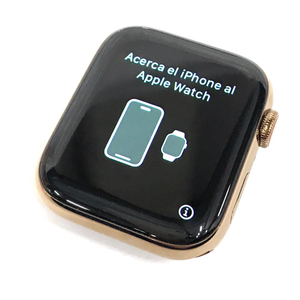 1円 Apple Watch Series 4 GPS+Cellularモデル 44mm A2008 MTX42J/A ゴールド スマートウォッチ 本体