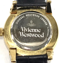 ヴィヴィアンウエストウッド クォーツ 腕時計 ネイビー文字盤 純正ベルト 付属品あり ブランド小物 QR012-318_画像3
