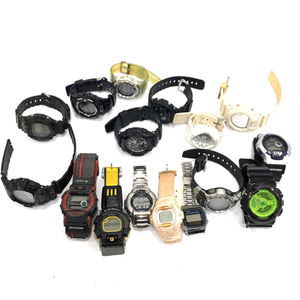 1円 カシオ G-SHOCK GWX-8900 GA-110B BABY-G BGT-2501 等 腕時計 まとめセット C052144-1