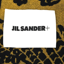 ジルサンダープラス サイズ M プリント センタージップ ジャケット メンズ イエロー ブラック JIL SANDER+_画像5