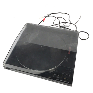 SANSUI P-E700 ターンテーブル レコードプレーヤー 通電確認済み サンスイ オーディオ機器