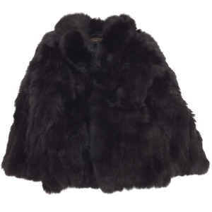サガフォックス ELEGANCE L fur サイズ F 長袖 コート フォックスファー アウター レディース ブラック系 黒系