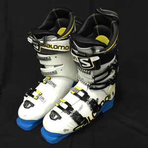 サロモン ENERGYZER X-MAX 120 27.0cm スキーブーツ ホワイト×ブルー SALOMON QR011-365