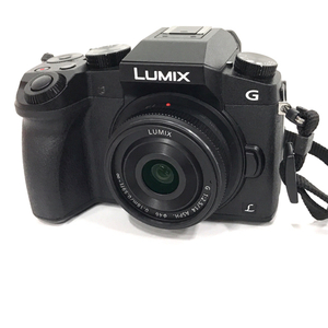 1円 Panasonic LUMIX DMC-G7 G 1:2.5/14 ミラーレス一眼 デジタルカメラ C212040