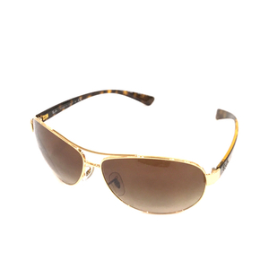 レイバン サングラス アイウェア RB3386 001/13 67□13 130 ダブルブリッジ GDカラー金具 茶 付属有 Ray-Ban