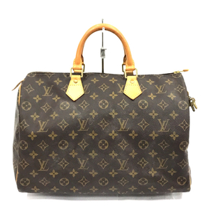 ルイヴィトン モノグラム スピーディ35 M41524 ハンドバッグ ミニボストンバッグ パドロック付き LOUIS VUITTON