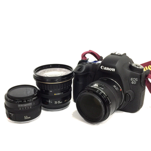 1円 Canon EOS 6D EF 20-35mm 1:3.5-4.5 COMPACT-MACRO LENS EF 50mm 1:2.5 含む デジタル一眼レフカメラ