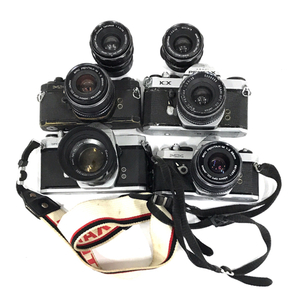 PENTAX SP MX KX SMC Takumar 1:3.5/35 含む 一眼レフフィルムカメラ レンズ まとめセット C211118