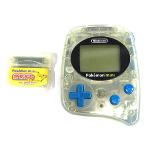 任天堂 ポケモンミニ 本体 MIN-001 ゲームソフト ポケモンパーティミニ 2点 セット Pokemon mini 通電動作未確認