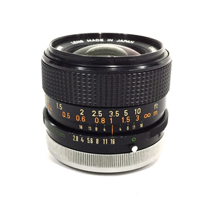 CANON LENS FD 24mm 1:2.8 S.S.C. カメラレンズ FDマウント マニュアルフォーカス