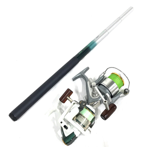 SHIMANO aZOOM 天平 DX 硬調 53 N BIOMASTER XT 2000 含む 釣竿 リール まとめセット QG013-7