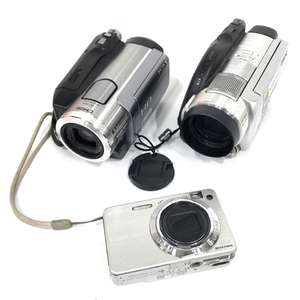 SONY HDR-HC7 HDR-UX7 デジタルビデオカメラ DSC-W170 コンパクトデジタルカメラ セット QG013-28
