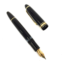 1円 モンブラン マイスターシュテュック No.146 万年筆 ペン先 14K 585 尾栓吸入式 全長約14cm MONTBLANC_画像3