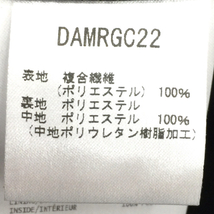 デサント サイズ XO DAMRC22 長袖 ジャケット フロントボタン アウター メンズ ブラック系 黒系 DESCENTE_画像5