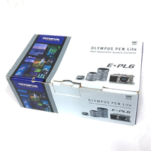 1円 OLYMPUS PEN Lite E-PL6 M.ZUIKO 14-42mm 1:3.5-5.6 40-150mm 1:4-5.6 ミラーレス一眼 デジタルカメラ C301151_画像9