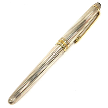 モンブラン マイスターシュテュック 万年筆 ペン先 18K 750 カートリッジ式 約13.5cm 本体 SV925 MONTBLANC_画像1