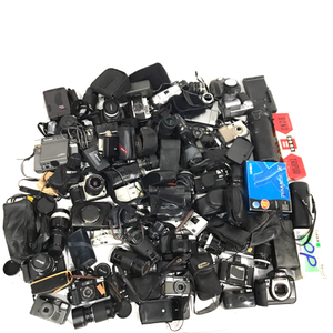 1円 KONICA Q-M100 PENTAX Z-50P SONY DCR-TRV50 含む カメラ まとめ セット